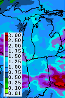 Precipitation forecast